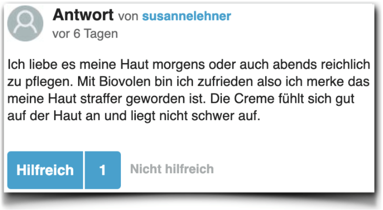 Biovolen Moossalbe Erfahrungen Erfahrungsberichte gutefrage