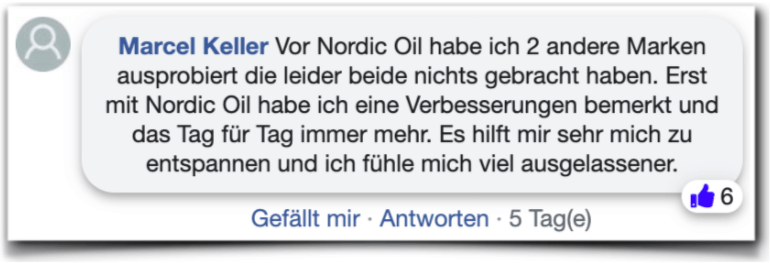 Nordic Oil Bewertungen Erfahrungen facebook