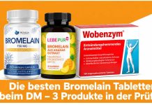 Die besten Bromelain Tabletten beim DM – 3 Produkte in der Prüfung Die besten Bromelain Tabletten beim DM